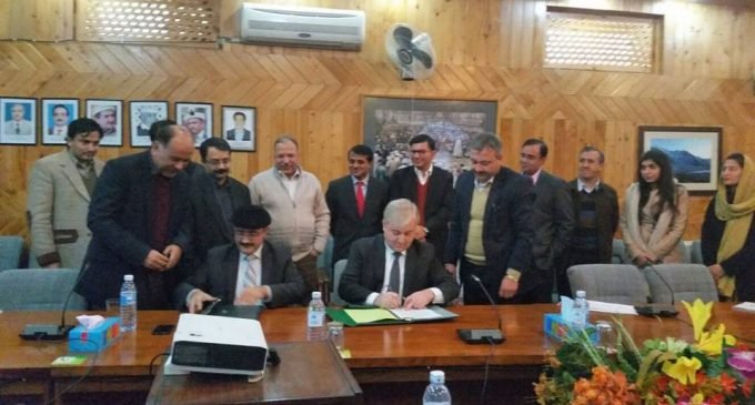 Government of Gilgit-Baltistan and Aga Khan Development Network signed an agreement for micro health insurance scheme in Gilgit-Baltistan.
